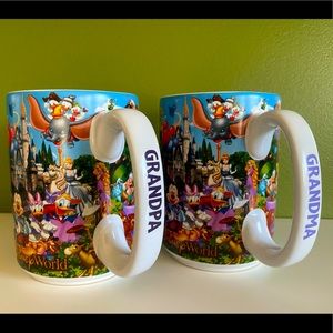 ✨New✨ Walt Disney World “Grandma” & “Grandpa” mugs